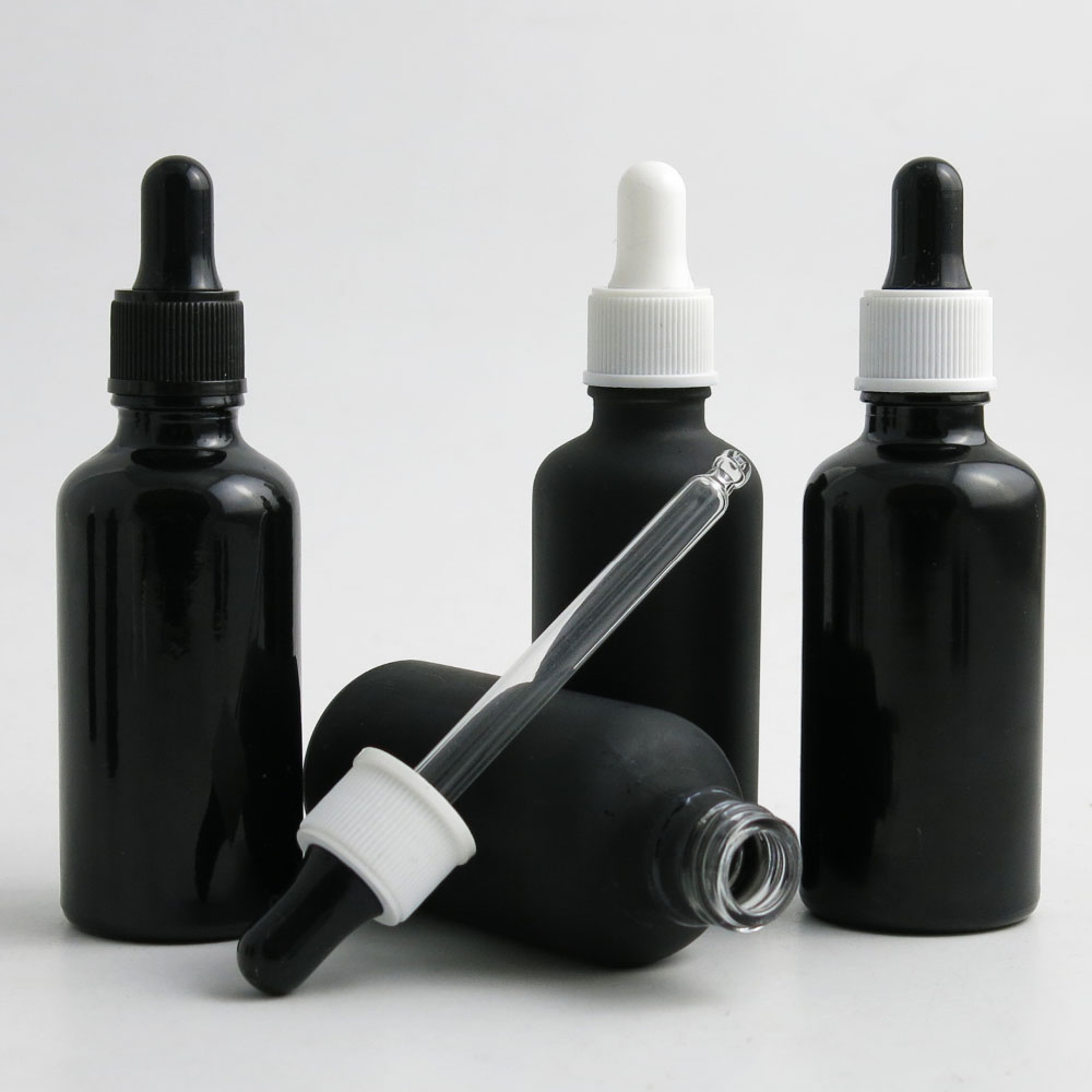 Perfume X - 10 x 50ml Portable Frosted/Smooth Black