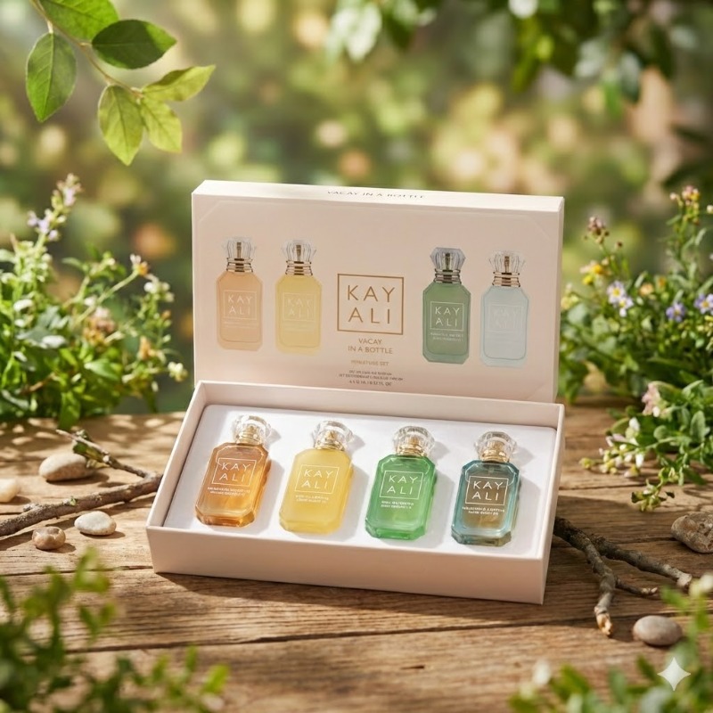 Perfume Fragrance Samples - 4*10ml KAYALI Unisex Perfume Set Long