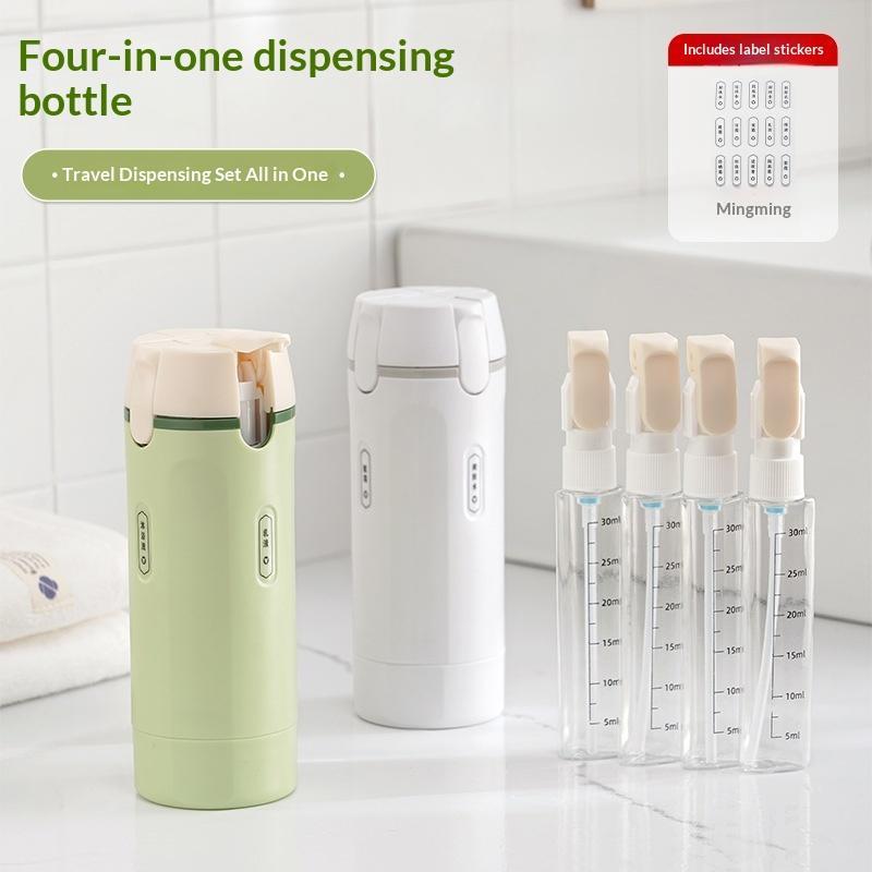 Perfume Fragrance Samples - Leakproof 4 In 1 Refillable Travel
