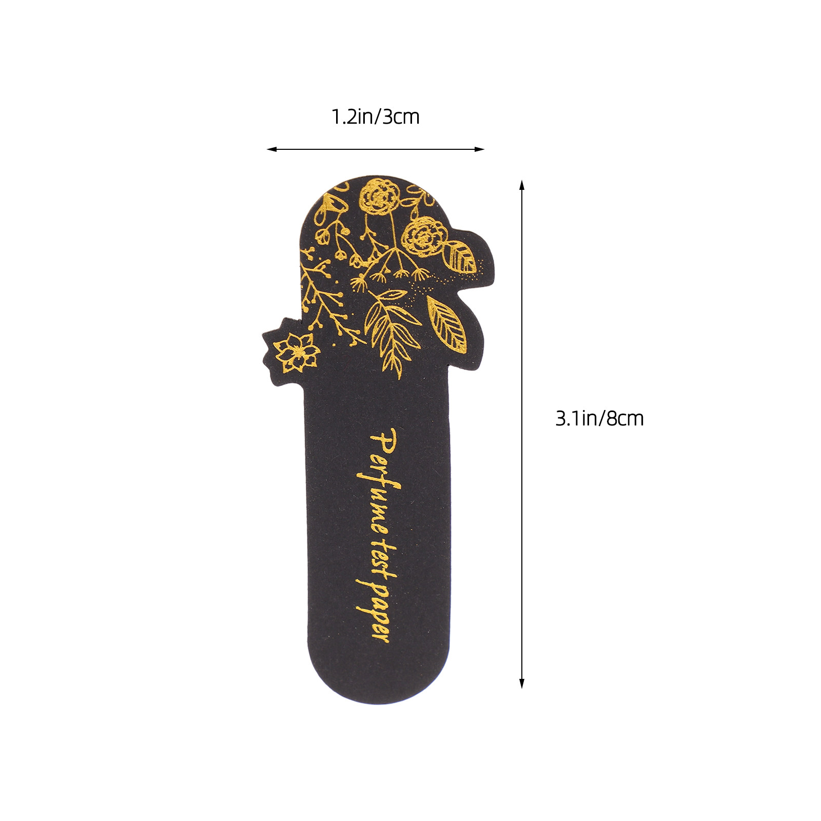 100Pcs Black Paper Fragrance T - Perfume Fragrance Samples recension och pris