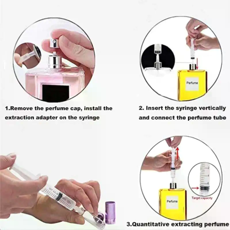 1/3Pcs Syringe Plastic Perfume - Perfume Quotes recension och pris