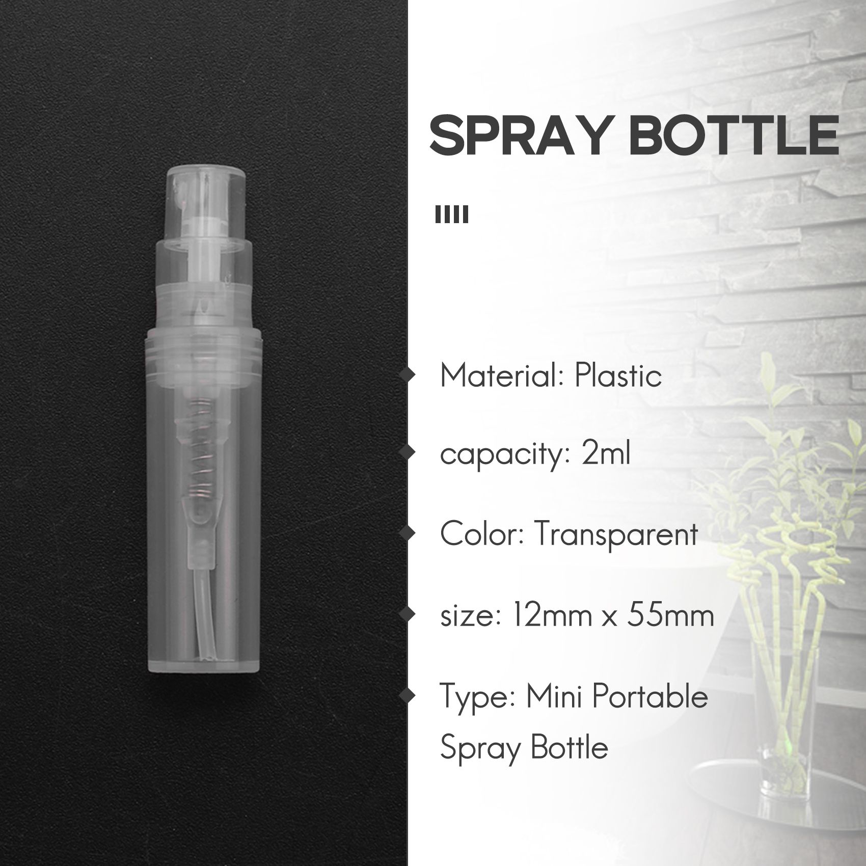 NEW 50 x 2ml Plastic Travel Bo - Perfume X recension och pris