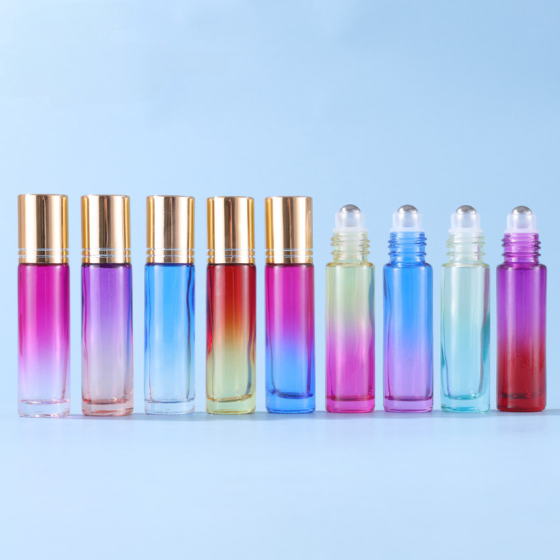 10Pcs 10ml Gradient Color Glas - Perfume Fragrance Kit recension och pris