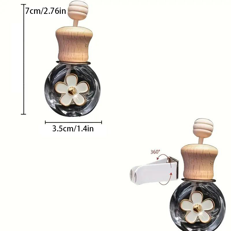 2pcs Car Fragrance Empty Glass - Perfume Fragrance Samples recension och pris