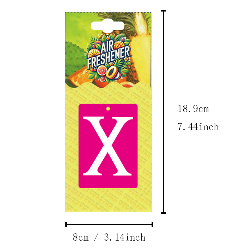 3-80pcs X Car Air Freshener Na - Perfume X recension och pris