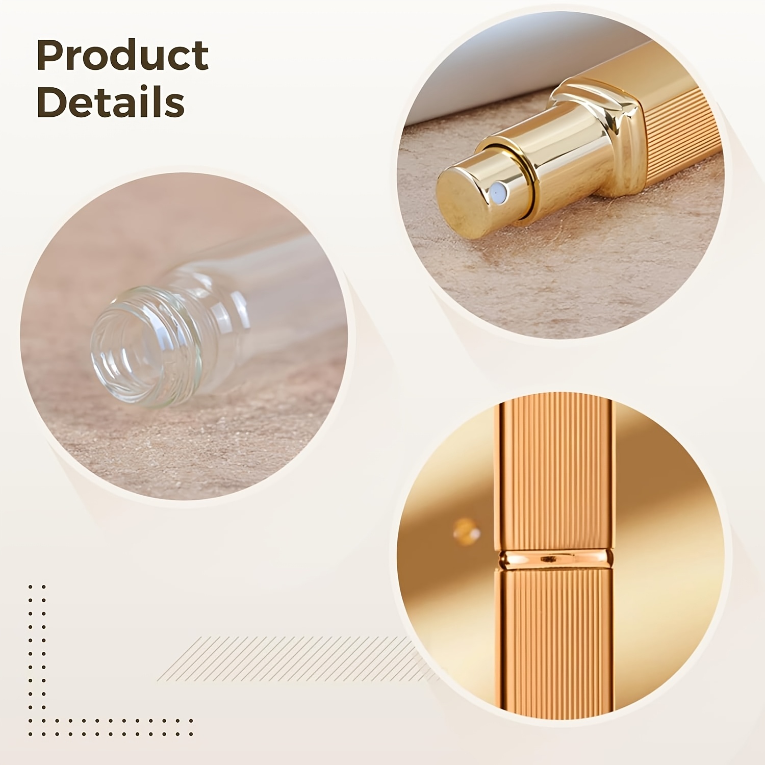 2-Piece Set, 12ml Refillable P - Perfume Fragrance Samples recension och pris