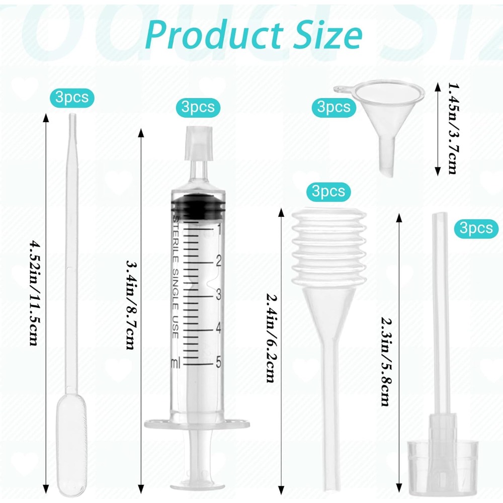 3 Set Perfume Refill Tool Kit  - Perfume Fragrance Kit recension och pris
