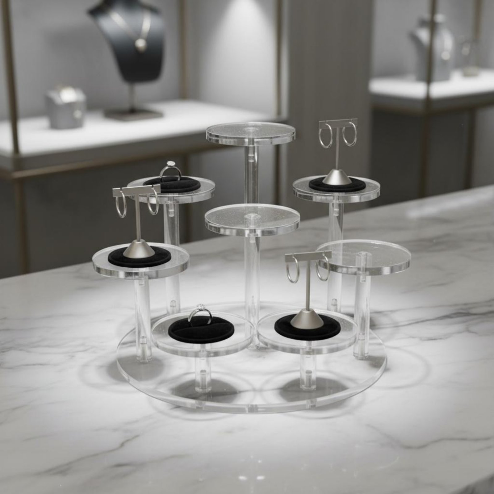 Multi-Tier Display Stand Long- - Perfume X recension och pris