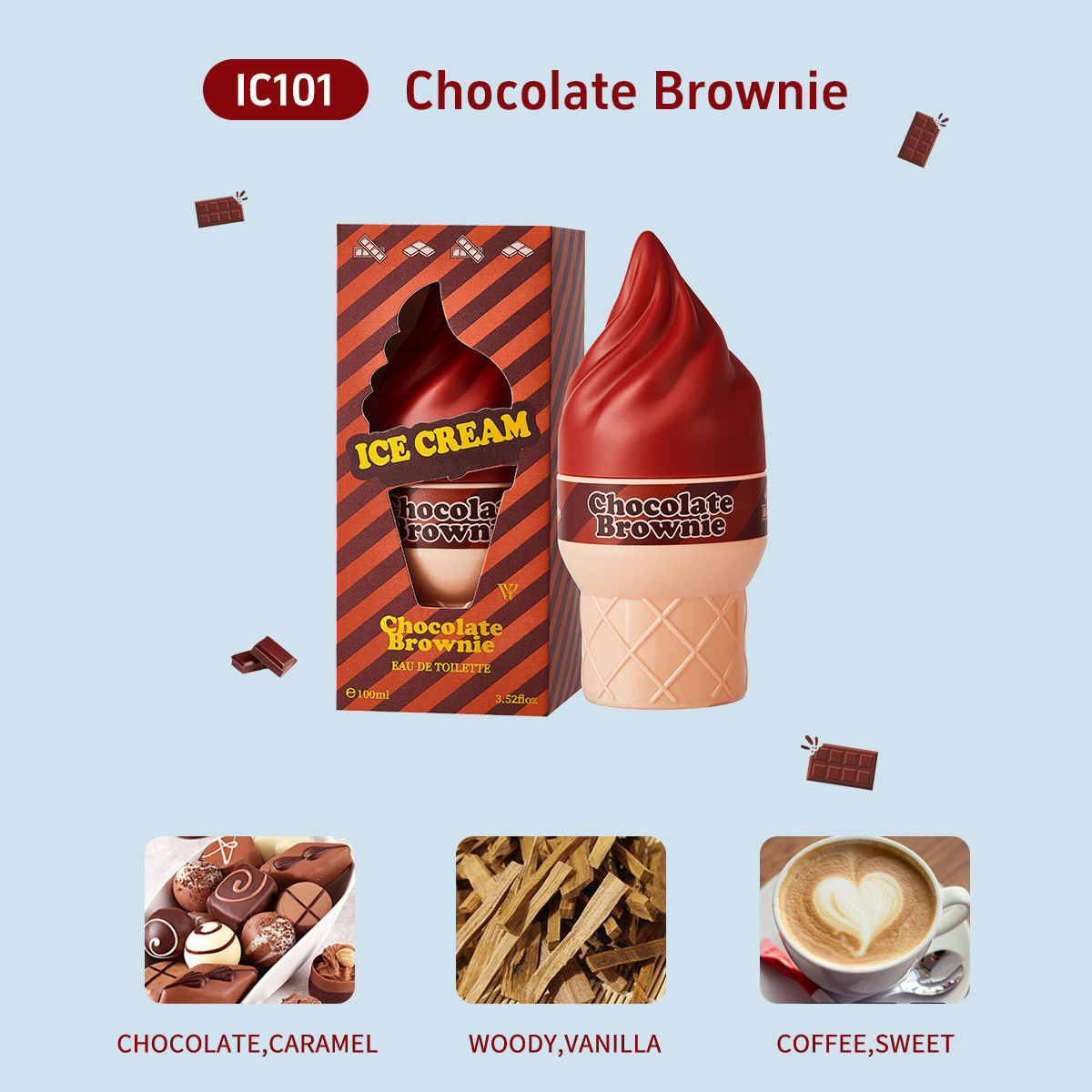 Ice Cream Cone Perfume Body Sp - Perfume Fragrance Bulk recension och pris