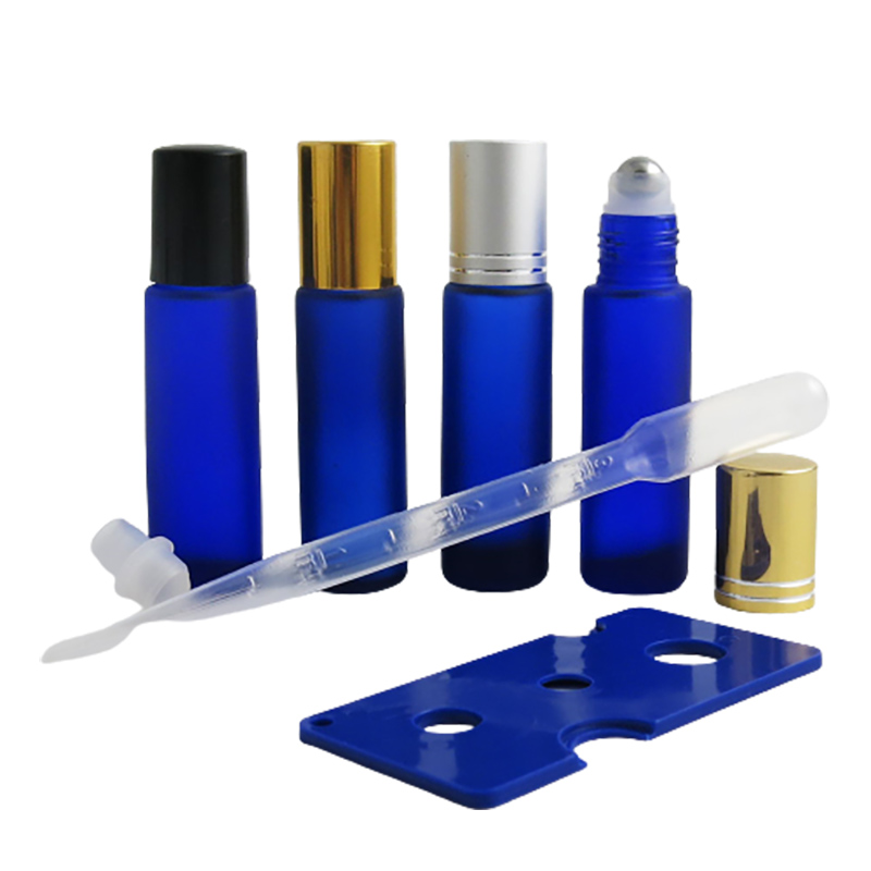 20 X 10ml Cobalt Blue Glass Ro - Perfume X recension och pris